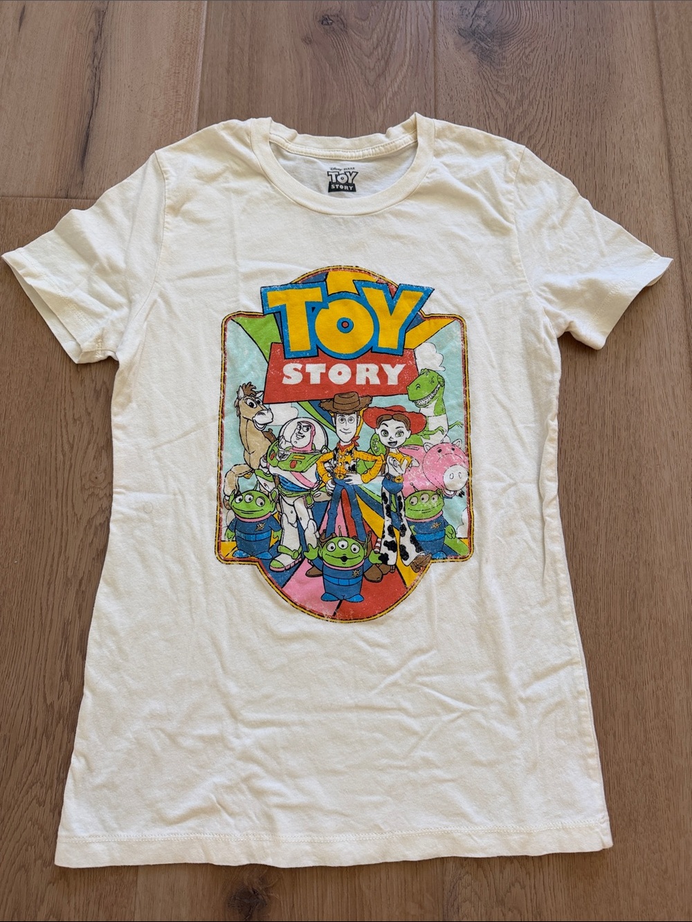 Toy Story Graphic Tee - White with Multicolor Print